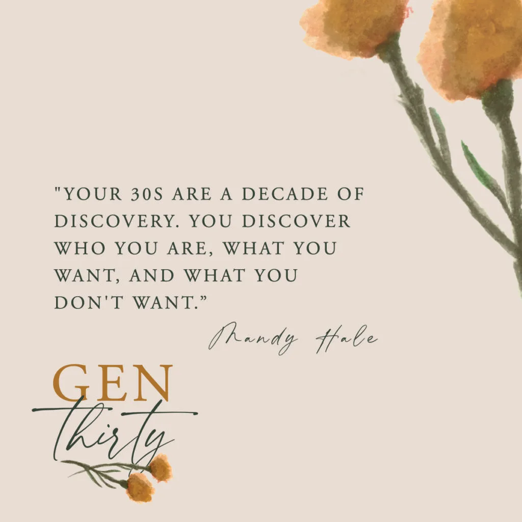mandy hale quote for your 30s