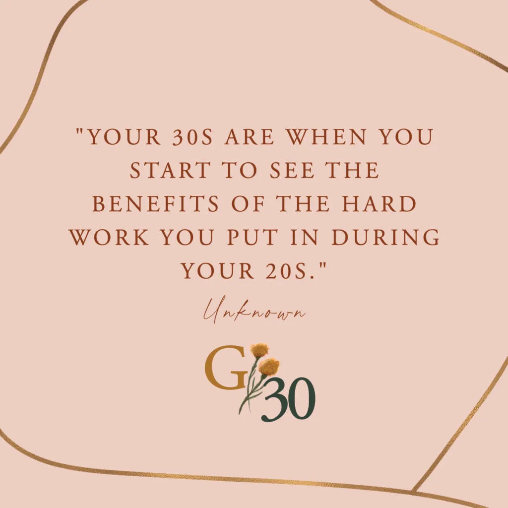 quote for your 30s
