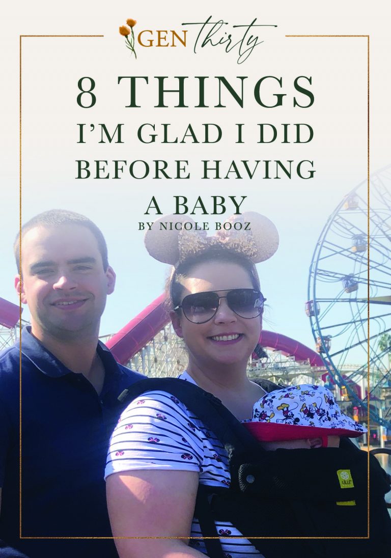 8 Things I'm Glad I Did Before Having a Baby