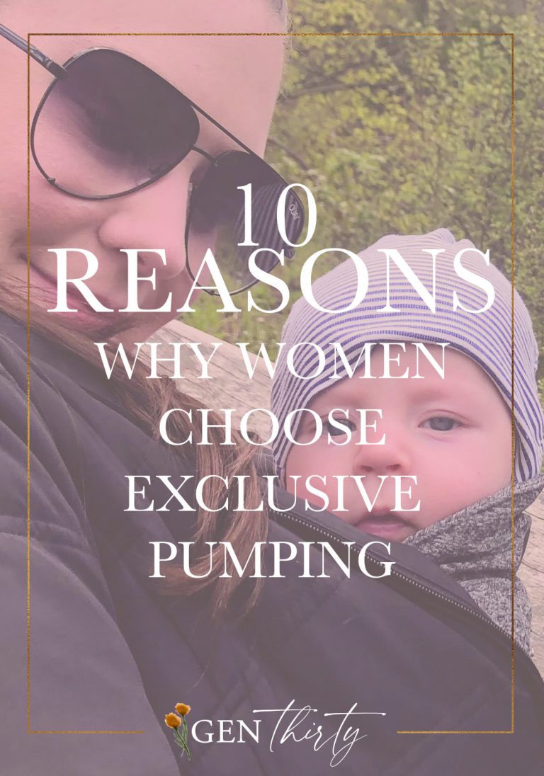 10 Reasons Why Women Exclusively Pump Breastmilk