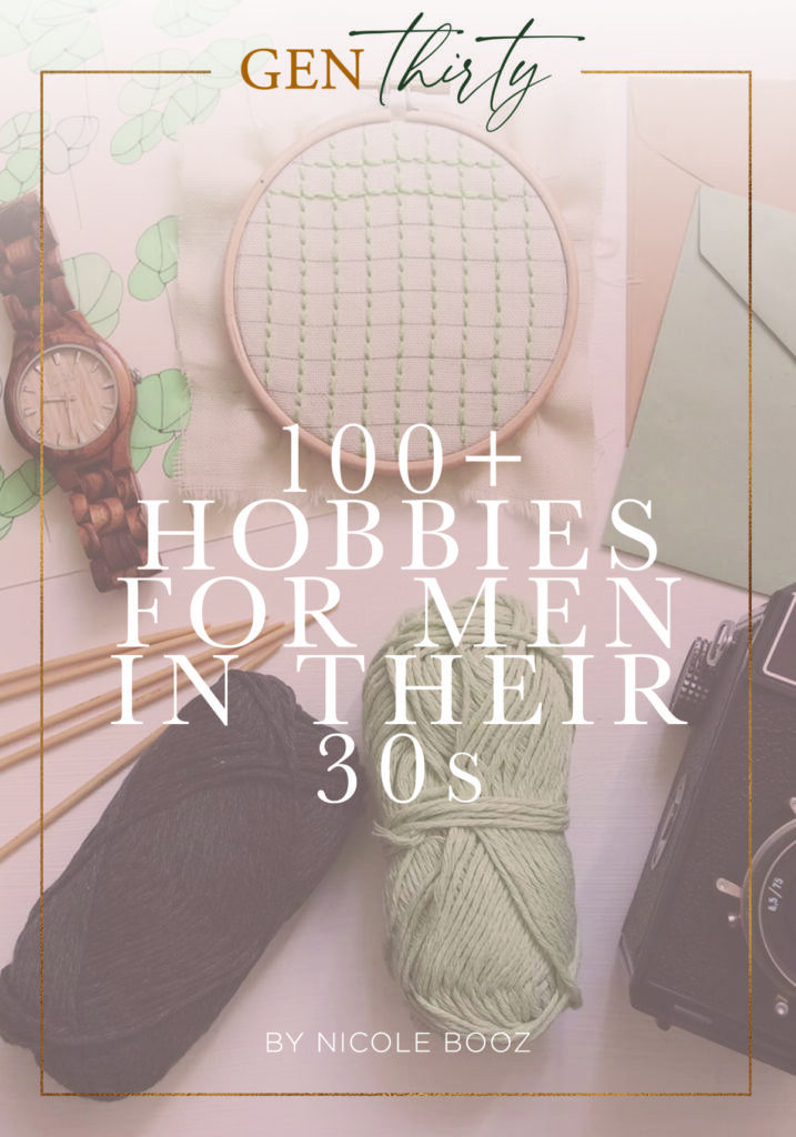 hobbies for men in their 30s