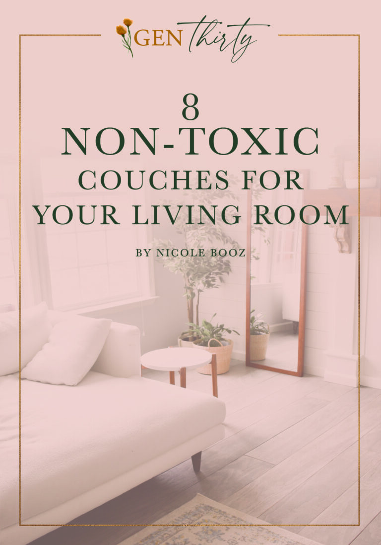 8 Non-Toxic Couches For a Healthy Living Room
