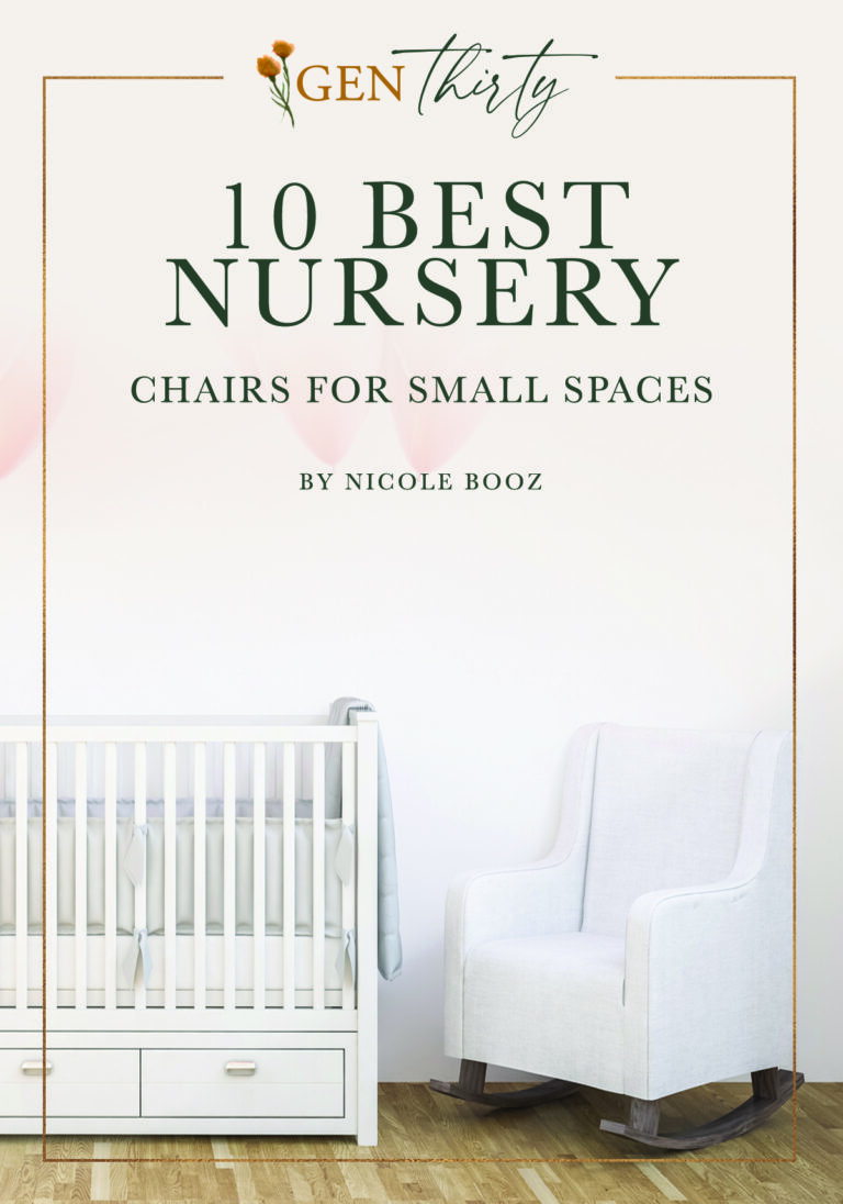 10 Most Comfortable Nursery Chairs For Small Spaces