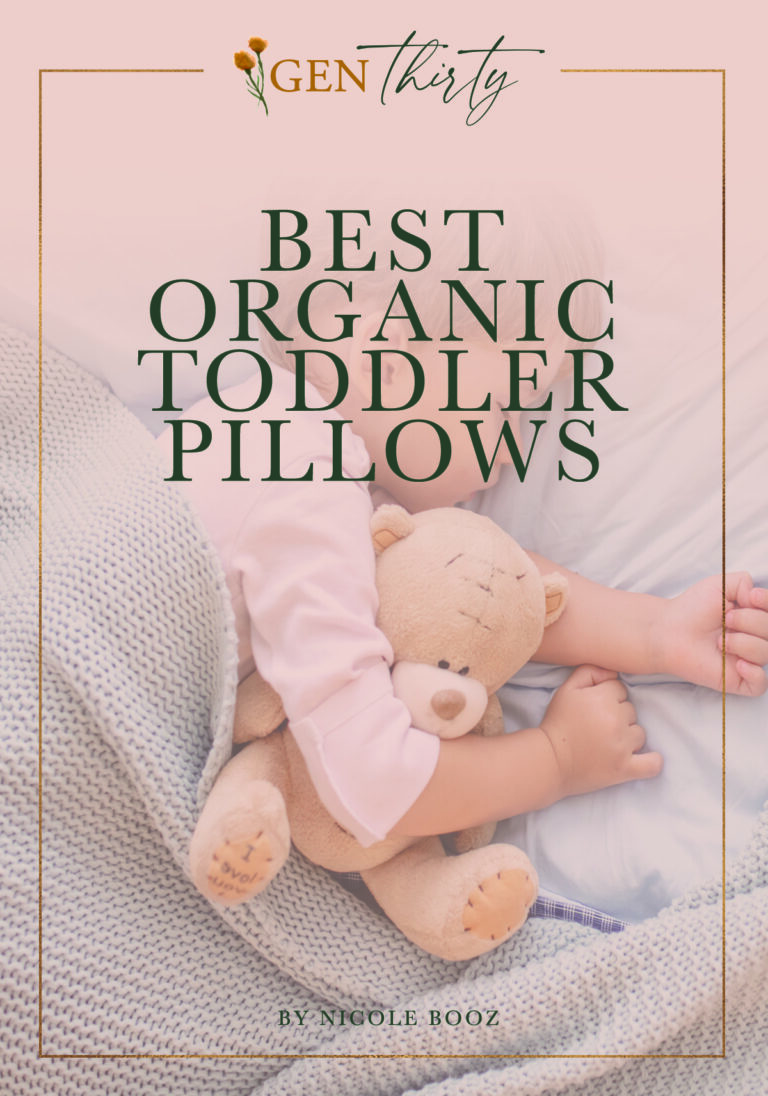 7 Best Organic Toddler Pillow Options [2023]