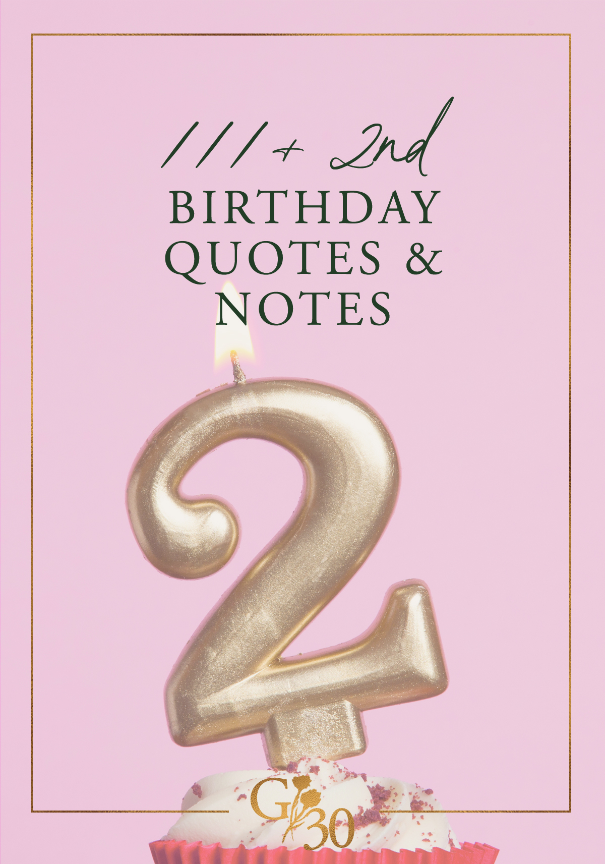 111+ 2 Year Old Birthday Quotes - GenThirty
