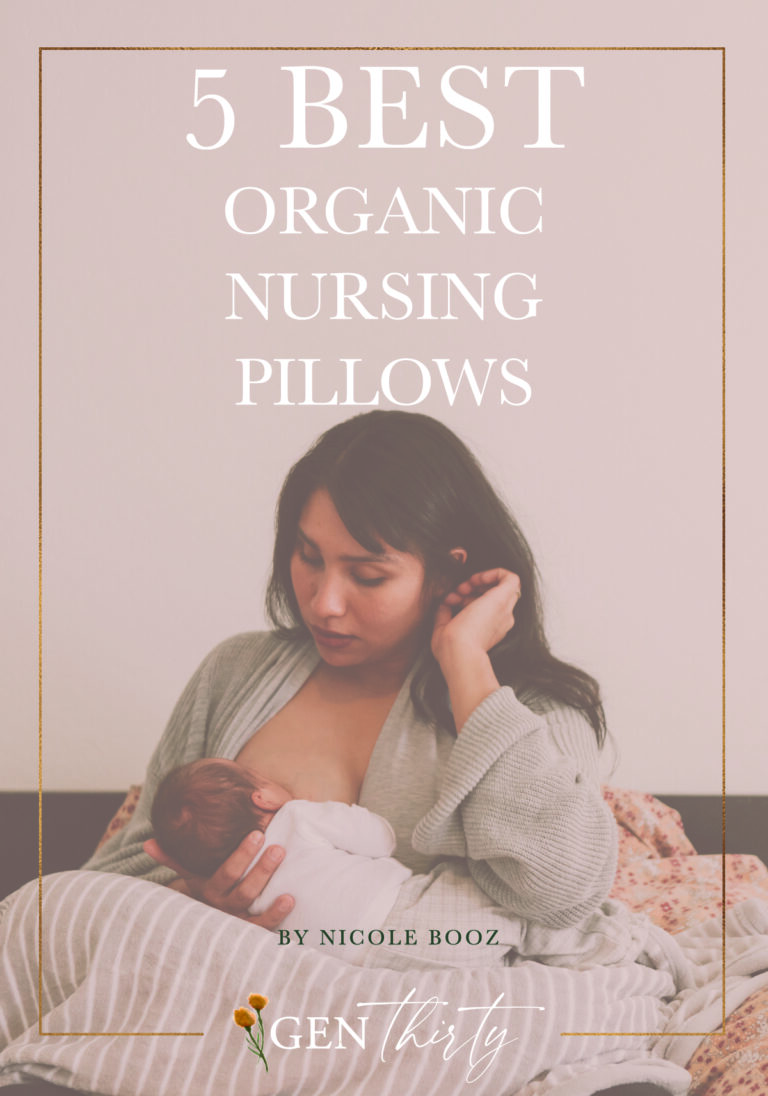 5 Best Organic Nursing Pillows For Comfortable Breastfeeding
