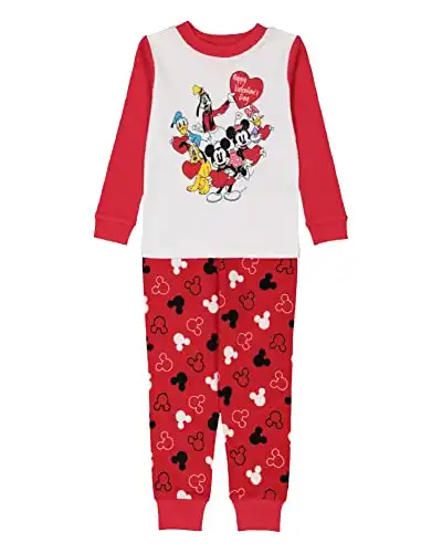 Mickey Mouse Valentine's Pajamas