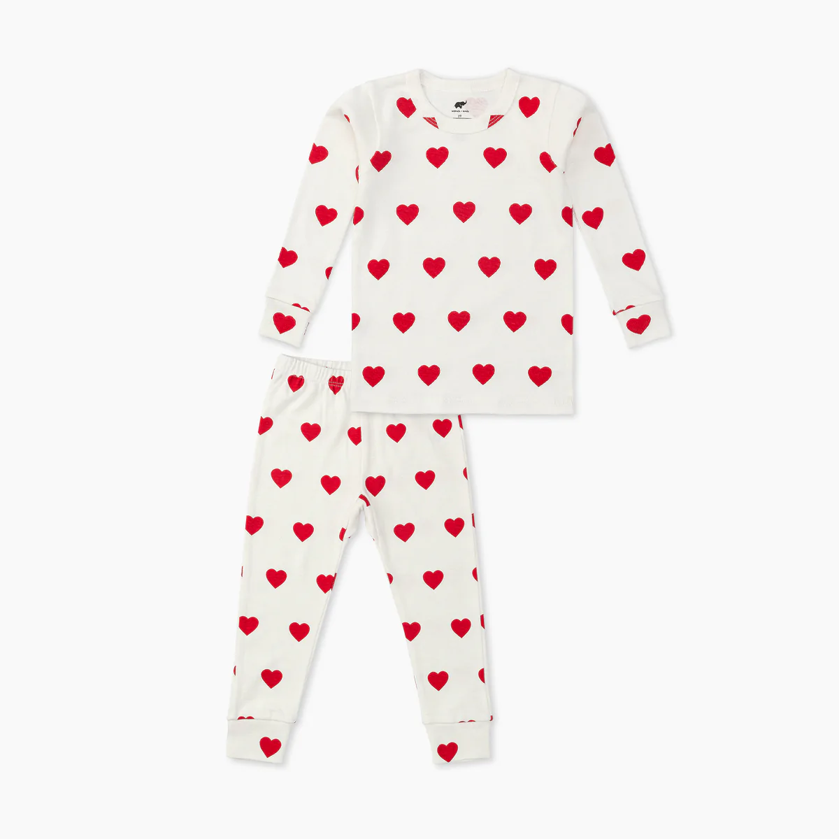 Monica + Andy Red Hearts Pajamas