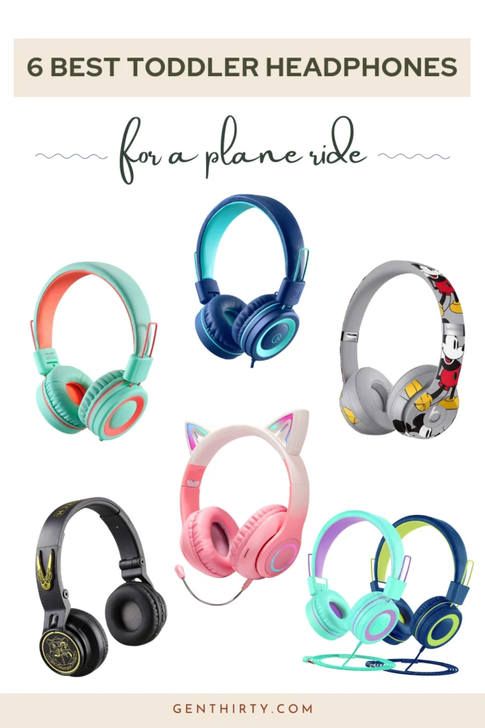 Best Toddler Headphones for a Plane Ride