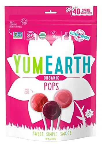 YumEarth Organic Spring Lollipops