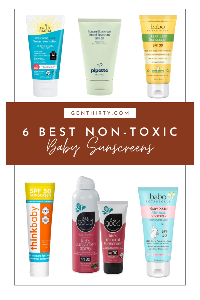 best non toxic baby sunscreens