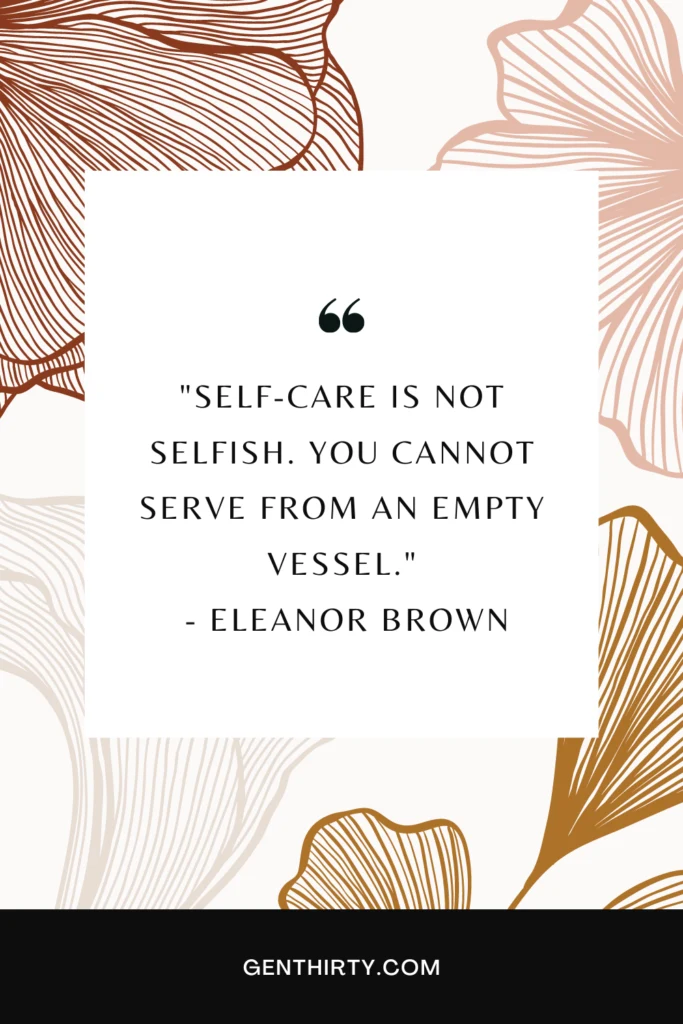 self care quotes for new moms