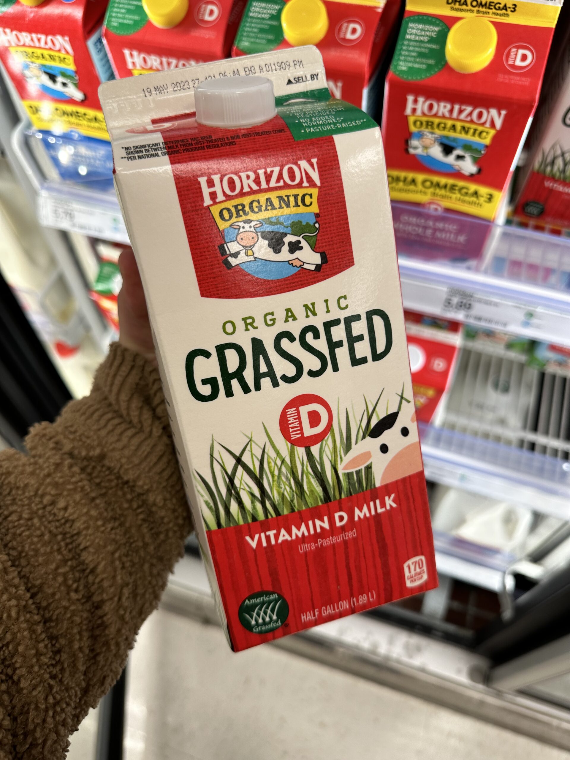 organic grassfed milk