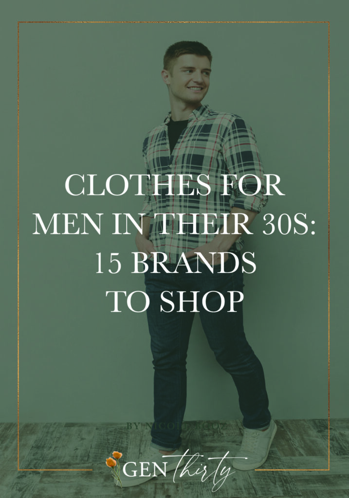 clothes for men in their 30s