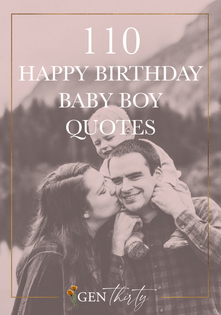 110 Happy Birthday Baby Boy Quotes