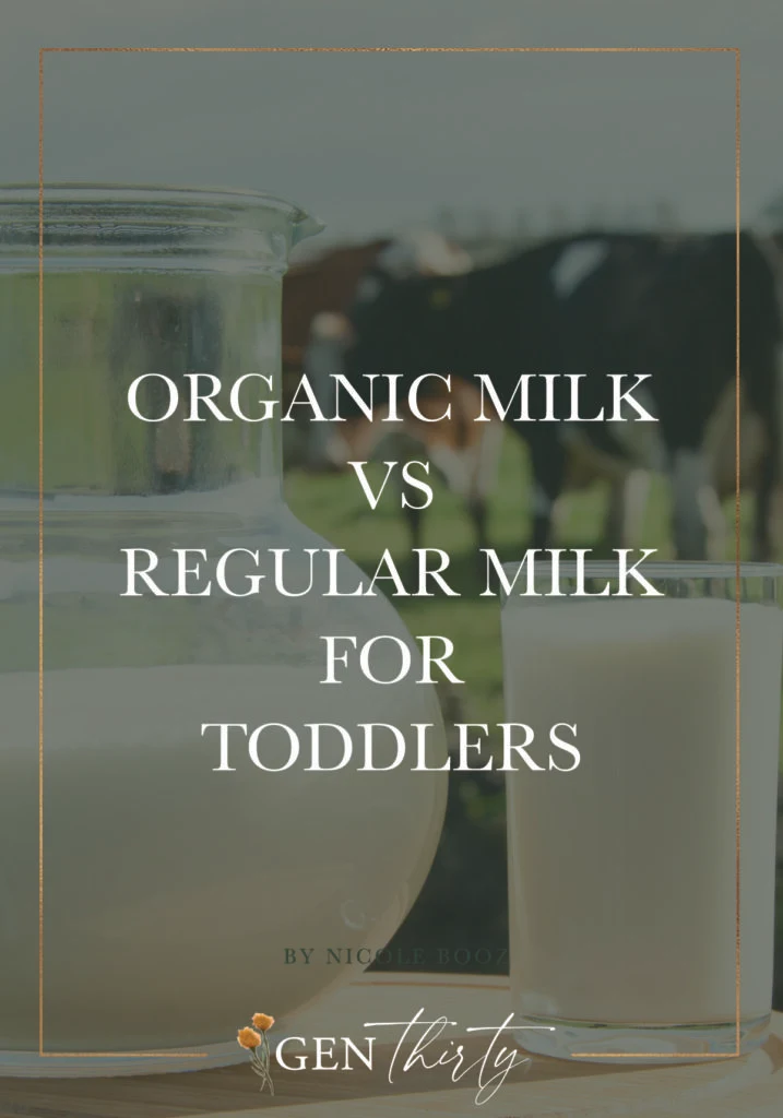 Organic Milk vs Regular Milk For Toddlers
