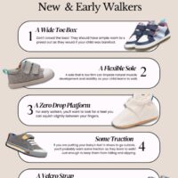 best baby shoes for early walkers infographic