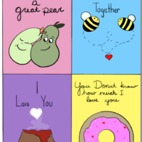 punny valentine's cards
